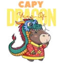 Capybara Dragón