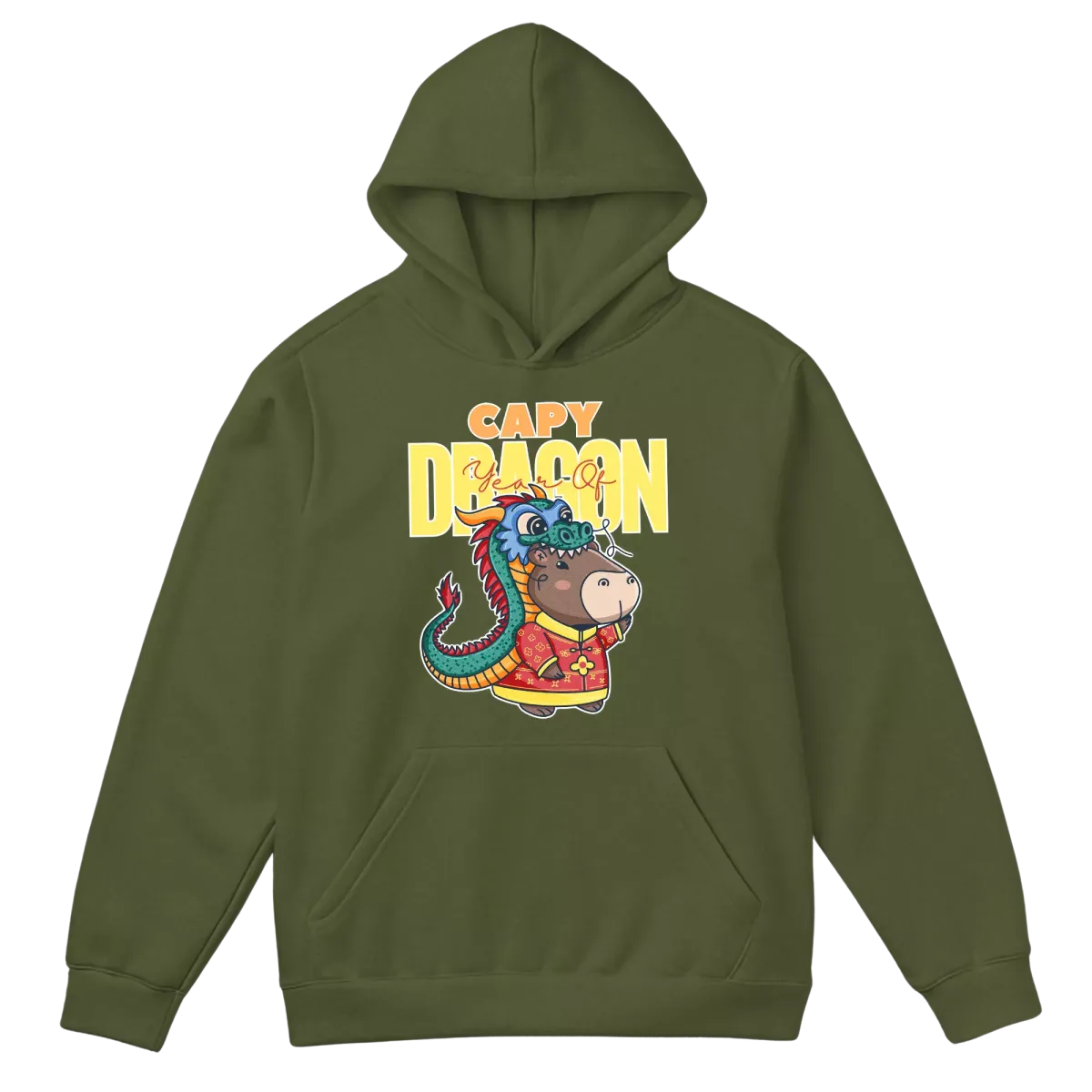 Capybara Dragón