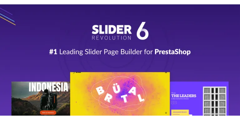 Slider Revolution 6 for PrestaShop is available now