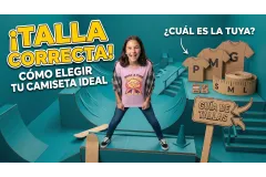 Guía de tallas para playeras: el truco para que te queden de lujo